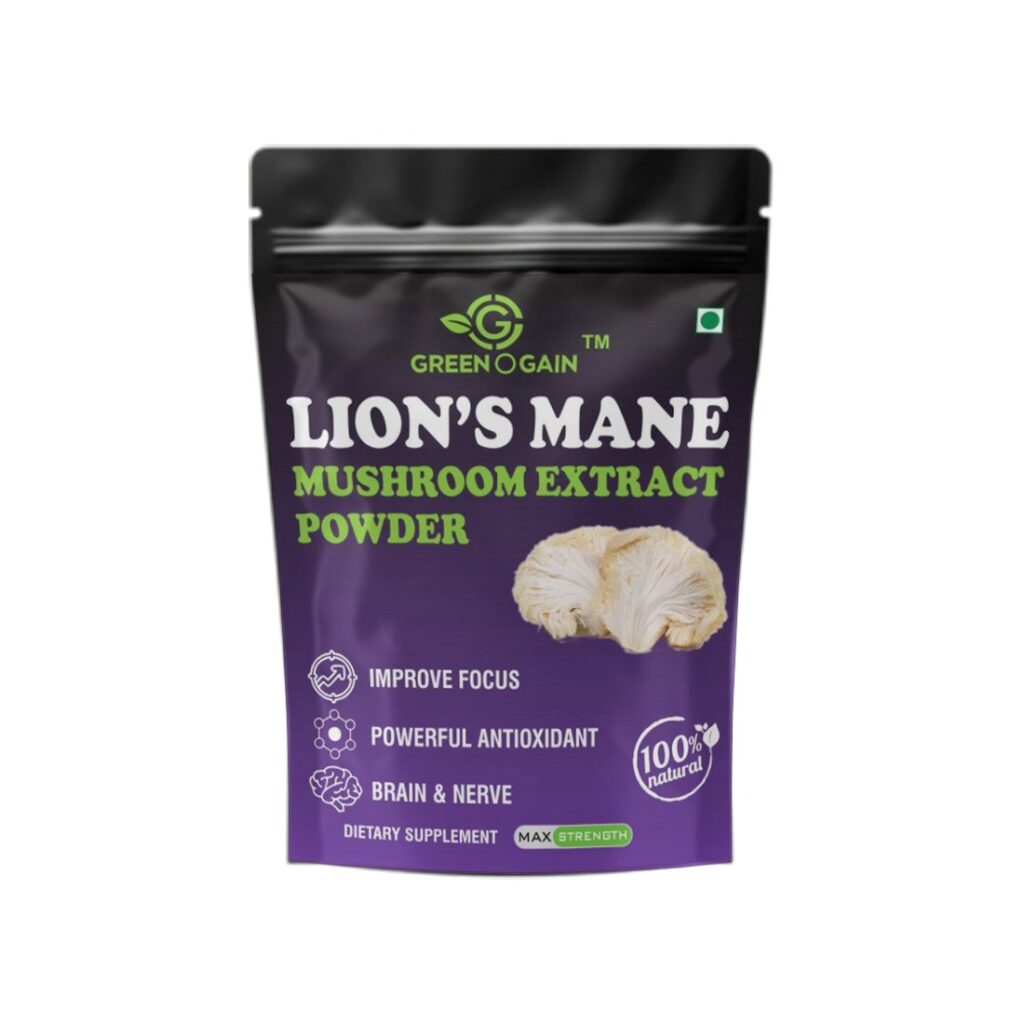 Extract Mushroom: Nature’s Functional Superfood 2 lion's mane mushroom powder