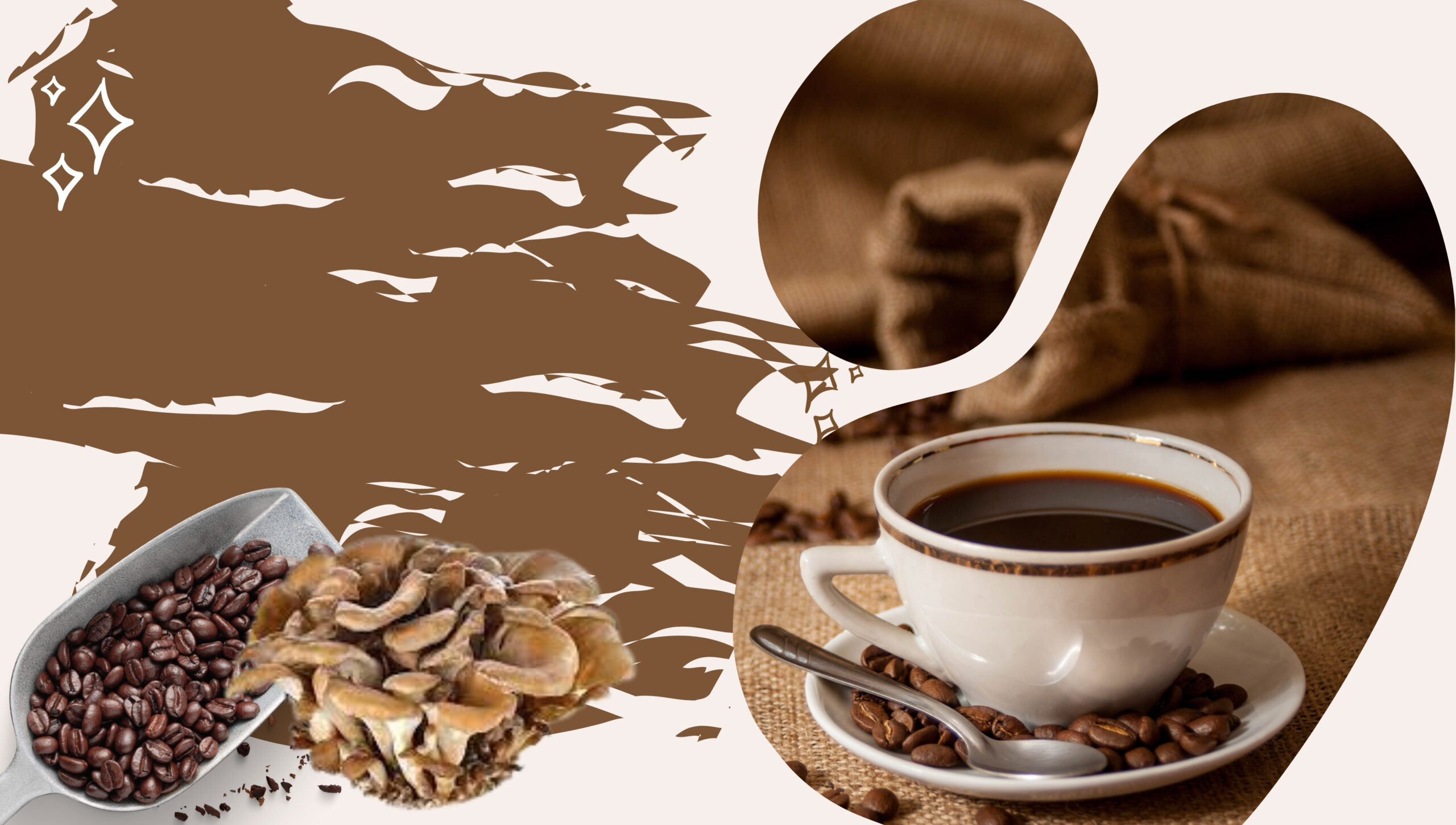 mushroom in coffee
