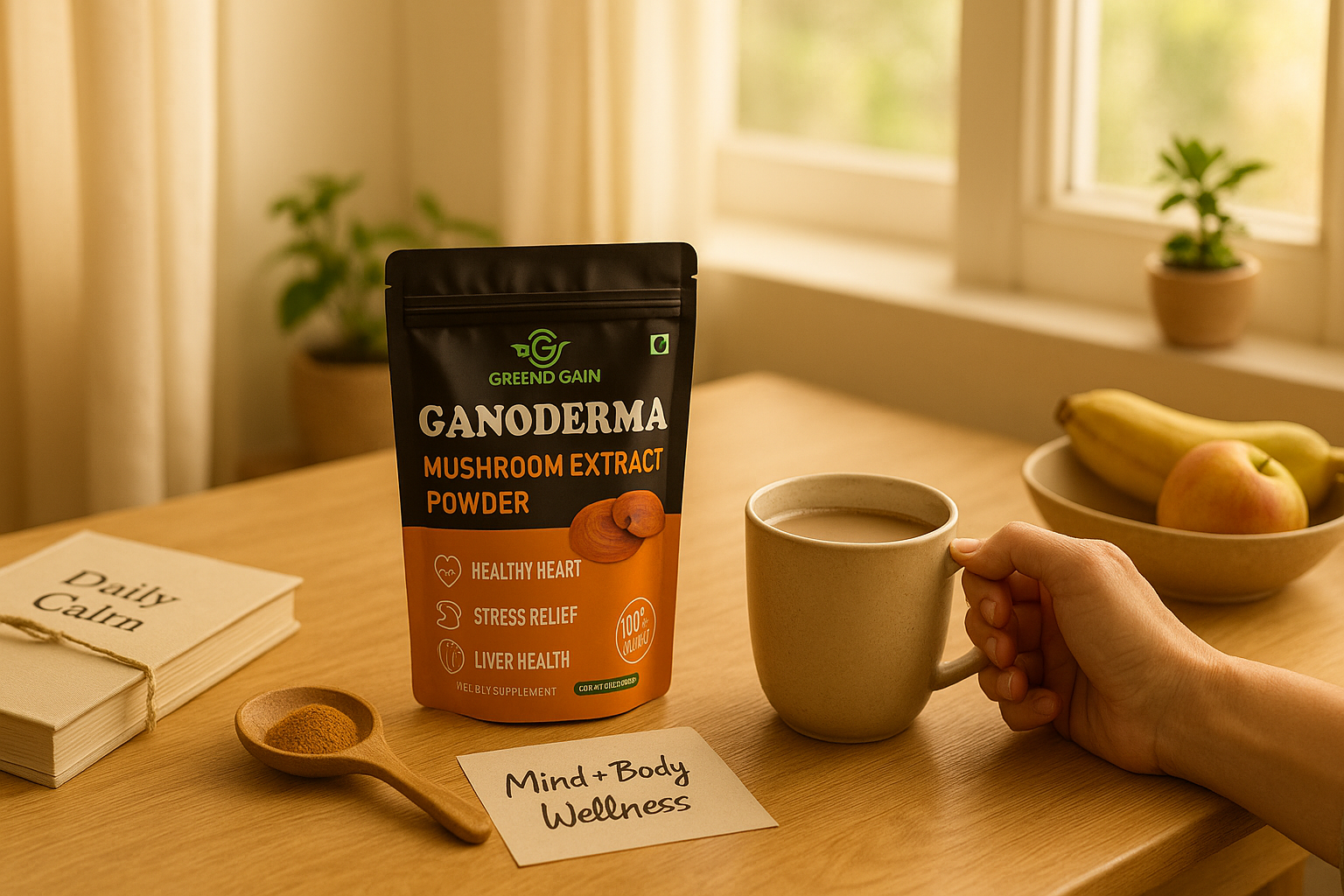 Ganoderma for the Mind & Body: A Natural Addition to Your Wellness Journey 1 ganoderma