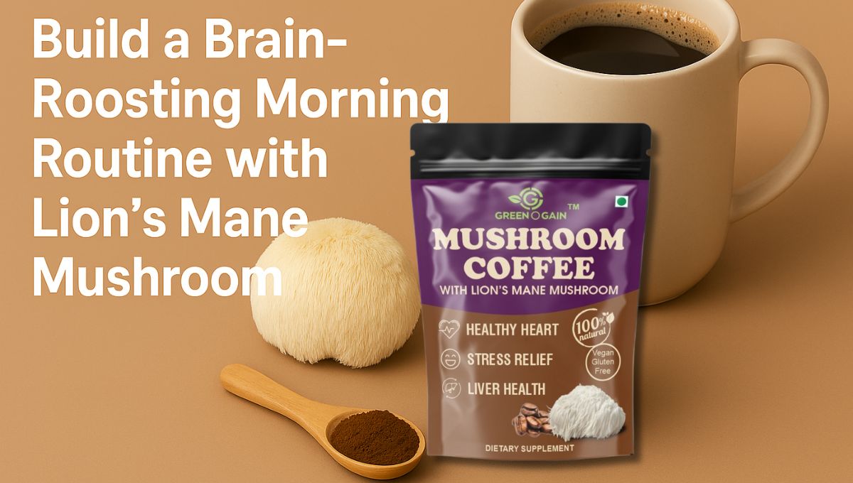 ☕ Build a Brain-Boosting Morning Routine with Lion’s Mane Mushroom 1 coffee alternative drinks