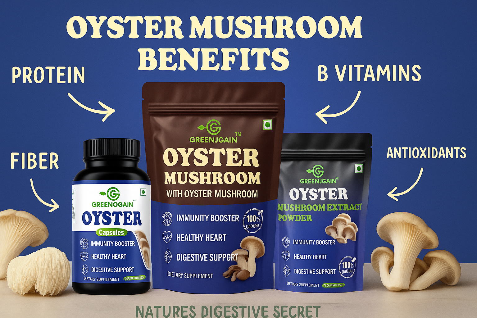 oyster mushroom nutrition value