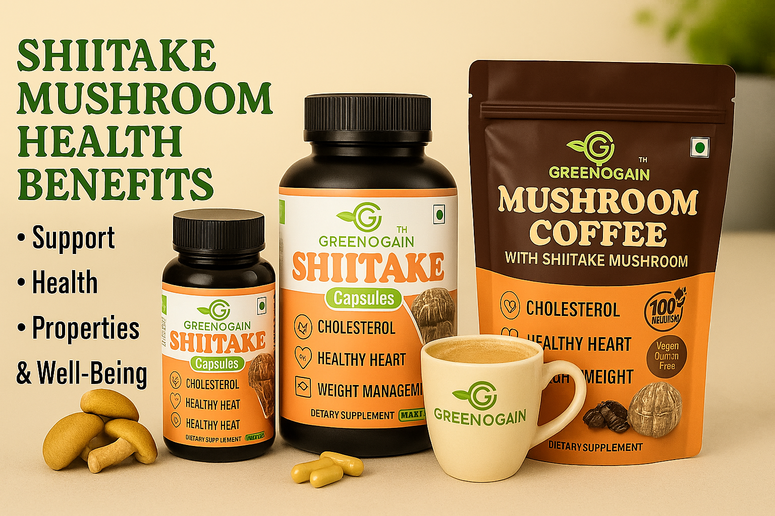 shiitake mushroom benefits for health